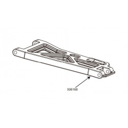 Bras transversal Brecter bas arrière 2 pcs