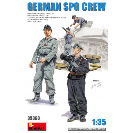 German Spg Crew 1-35