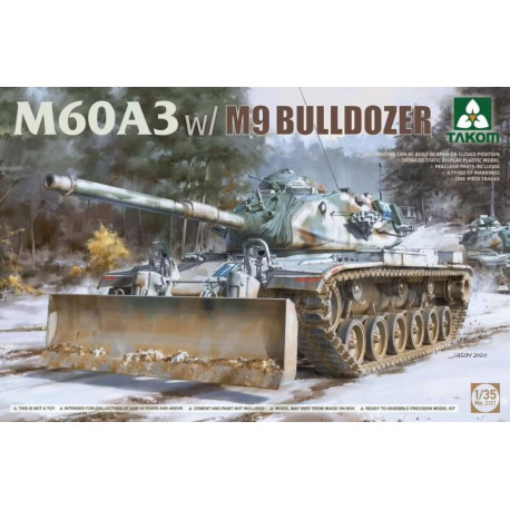 M60A3 w/ M9 Bulldozer 1/35