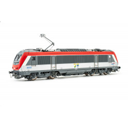Locomotive Electrique BB 36005, livre rouge, "Charleroi-Hirson", SNCF, DC, H0