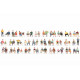 Mega-Spar-Set “Sitzende” 60 Figures, without Benches H0