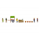 Themed Figures Set "Fruit Stall" H0