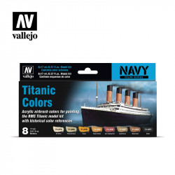 Titanic Colors 8 * 17 ml