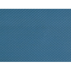 1 Plaque de décor Toit Ardoise Diagonale / 1 Decor sheet Slate Rof, H0