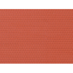1 Plaque de décor Briques Rouges / 1 Decor sheet Red Bricks, H0
