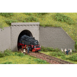 2 Entrées de Tunnel 1 voie / 2 Tunnel portal single track N