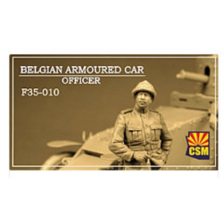 Belgian Armoured Car Officer 1/35