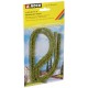 2 Haies vert clair / Model Hedges, light green 1*0,6*50 cm