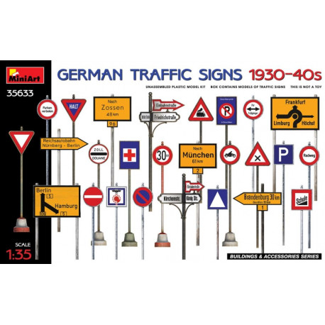 German Traffic Signs '30-40 1/35