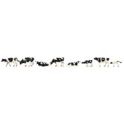 Vaches, frisonnes pies noires / Cows, Friesian H0