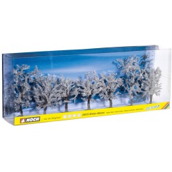7 Arbres hiver / Winter trees, 8-10 cm