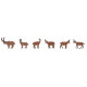 Bouquetins et chamois / Ibexes and chamois H0