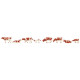 Vaches, tachetées brunes / Cows, brown flecked H0