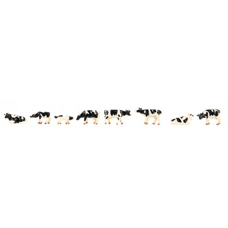 Vaches, frisonnes pies noires / Cows, Friesian N