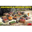 Vegetables & Wooden Crates 1/35