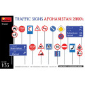 Traffic Signs Afghanistan 2000's 1/35