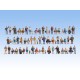 Set 60 figurines N