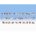 Mega Set Economique "Gens Assis" / Mega Economy Figures Set “Sitting People” N