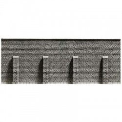 Mur de soutènement / Retaining Wall, 66.8 cm x 12.5cm H0