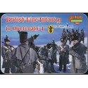 British Line Infantry in overcoats, Epoque Napoléonienne, 1/72