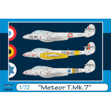Meteor T Mk.7 Décals belges 1/72