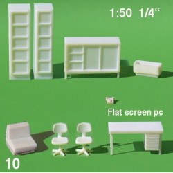 Set Bureau / Office Furniture Set 1/50