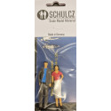 2 Figurines Homme et Femme debout / 2 Standing Women & Men 1/33