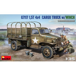 G7117 1,5T 4x4 Truck & Winch 1/35