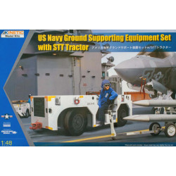 US Navy Ground Supporting Equipment Set with STT Tractor 1/48