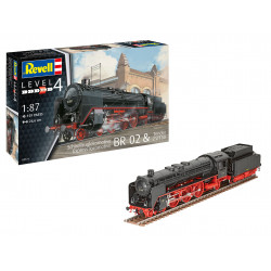 Express locomotive BR 02 & Tender 2'2'T30 1/87