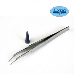Stainless Tweezer No. 7 Curved