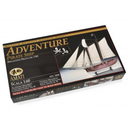 Adventure Pirate Ship 1/60