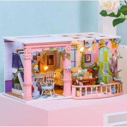 Miniature Dollhouse Mrs Charlie's Dining Room 1/24