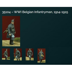 WI Belgian Infantryman, 1914-1915 1/35