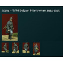 WI Belgian Infantryman, 1914-1915 1/35