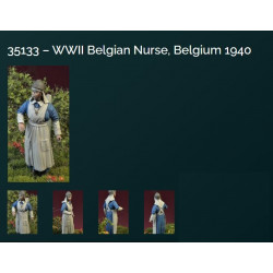 WWII Belgian Nurse, Belgium 1940 1/35