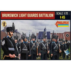 Brunswick light guards battalion Napoleonic Wars 1/72