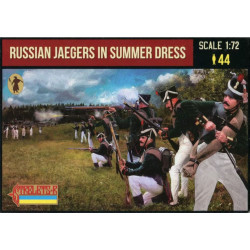 Russian Jaegers in summer dress Napoleonic Wars 1/72