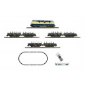 Coffret de départ Locomotive Diesel BR221 Wagons marchandises / Starter set Diesel locomotive BR221 & goods train, DB, DCC N