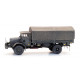 MAN 630 L2 AE cargo with winch, Defense Belge H0