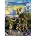 Ukrainian Soldiers Defence of Kiev, March 2022, Russian-Ukrainian War series 1/35 Kit No.1