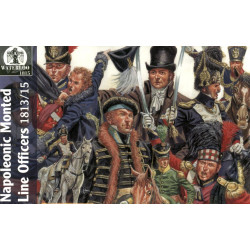 Napoleonic mounted Line officers 1/72