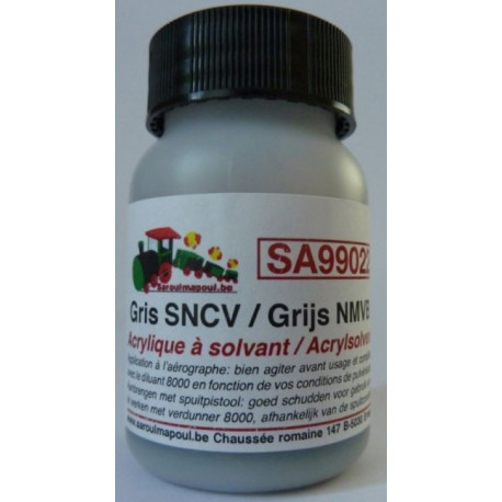 Acrylique Gris SNCV, 30ml