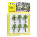 Jeunes Arbres avec Tuteur / Saplings with Tree Pops H0