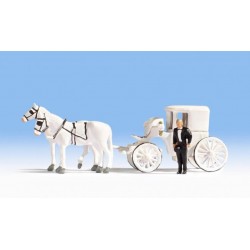 Calèche des mariés / Wedding Carriage H0