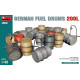 German 200 Liter Fuel Drum Set 1/48