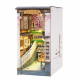 3D Sakura Densya Book Nook Shelf Insert