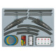 Coffret pour double voie / Double Track Set, Z