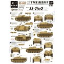 Waffen-SS StuG 1. StuG III Ausf C/D, Ausf F, Ausf G 1/35