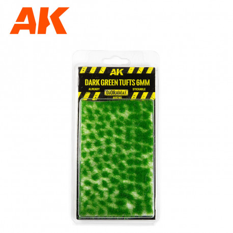 Dark green tufts 6 MM